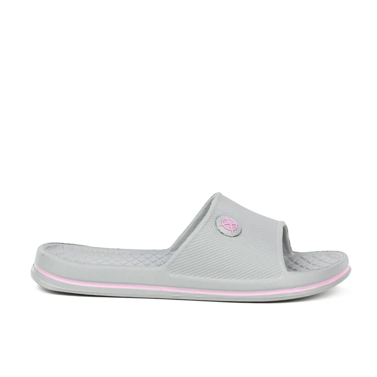 23766 Klapki dziewczęce szary 35